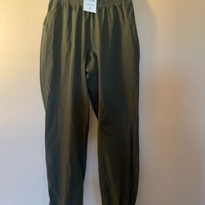 HALARA womens unlined black jogger track pants